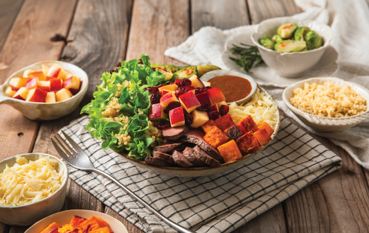 Fall Bowl with steak