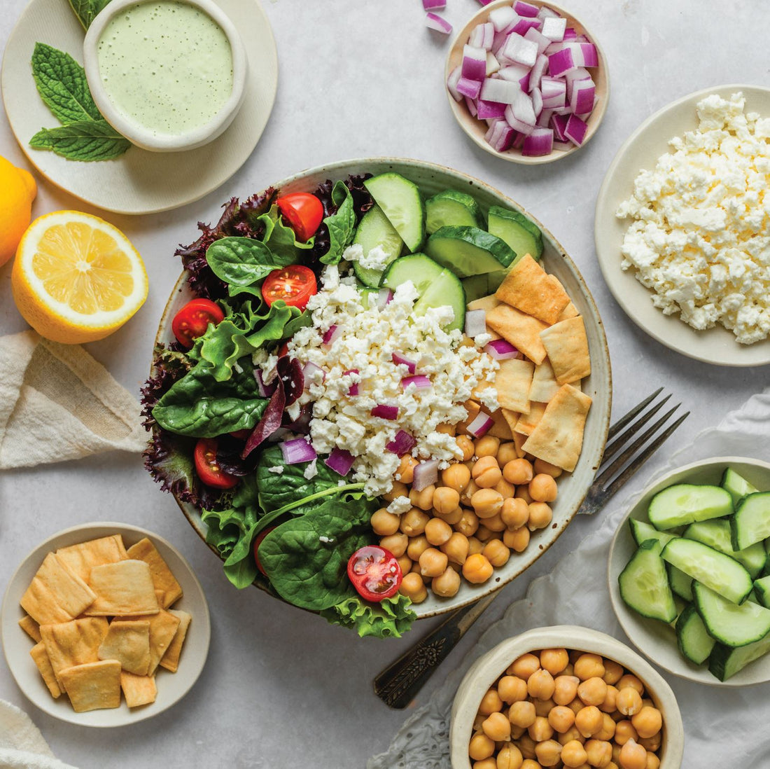 Cheeky Tzatziki Salad