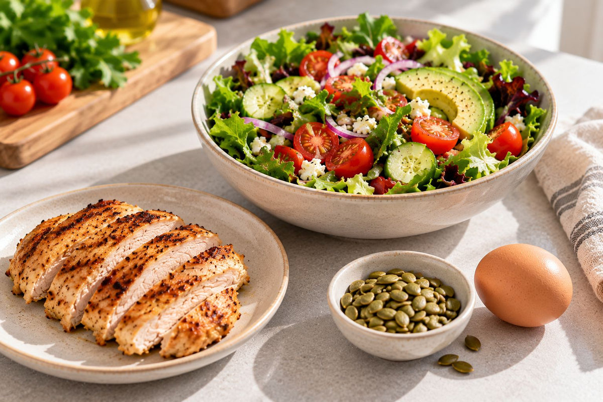 How Much Protein Is in a Salad