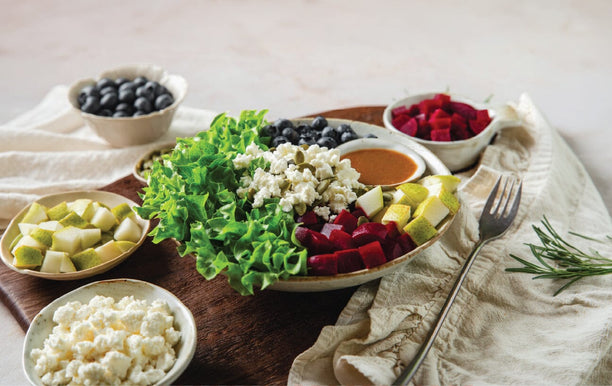 Blueberry & Goat Cheese Salad