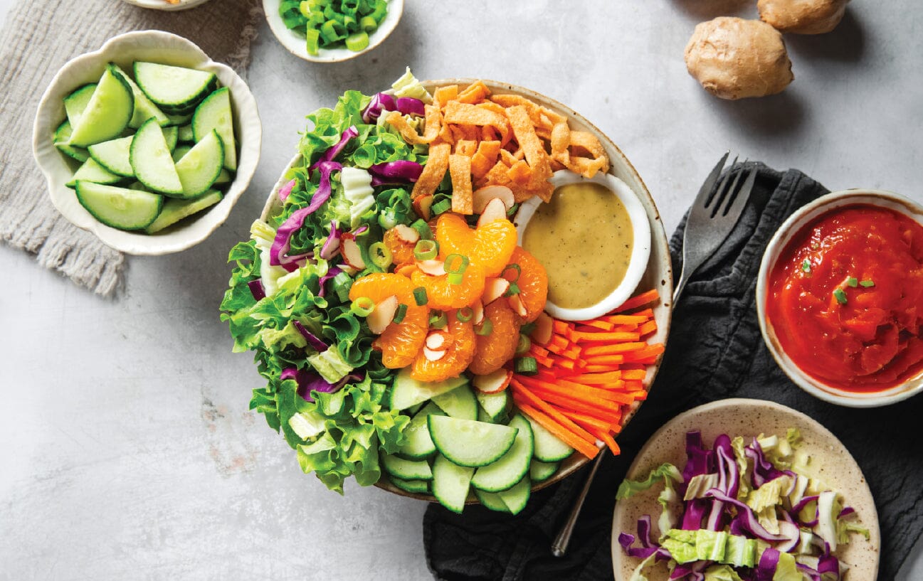 Mandarin Sesame Salad