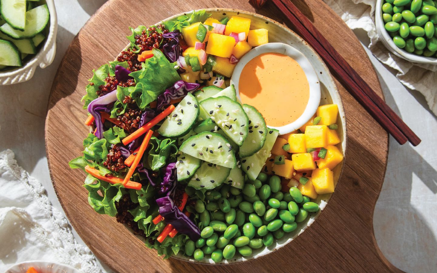 Mango Poke Inspired Bowl
