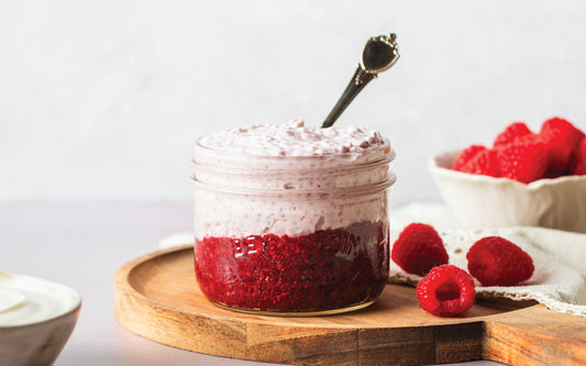 Raspberry Protein Parfait