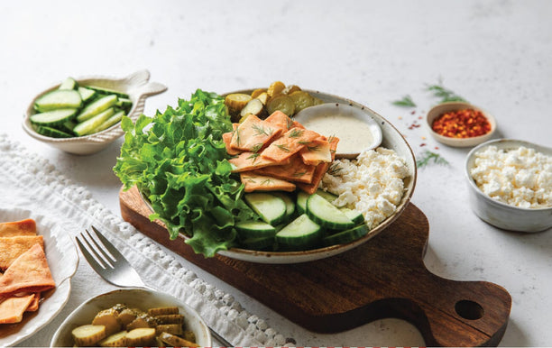 Spicy Dill Pickle Salad