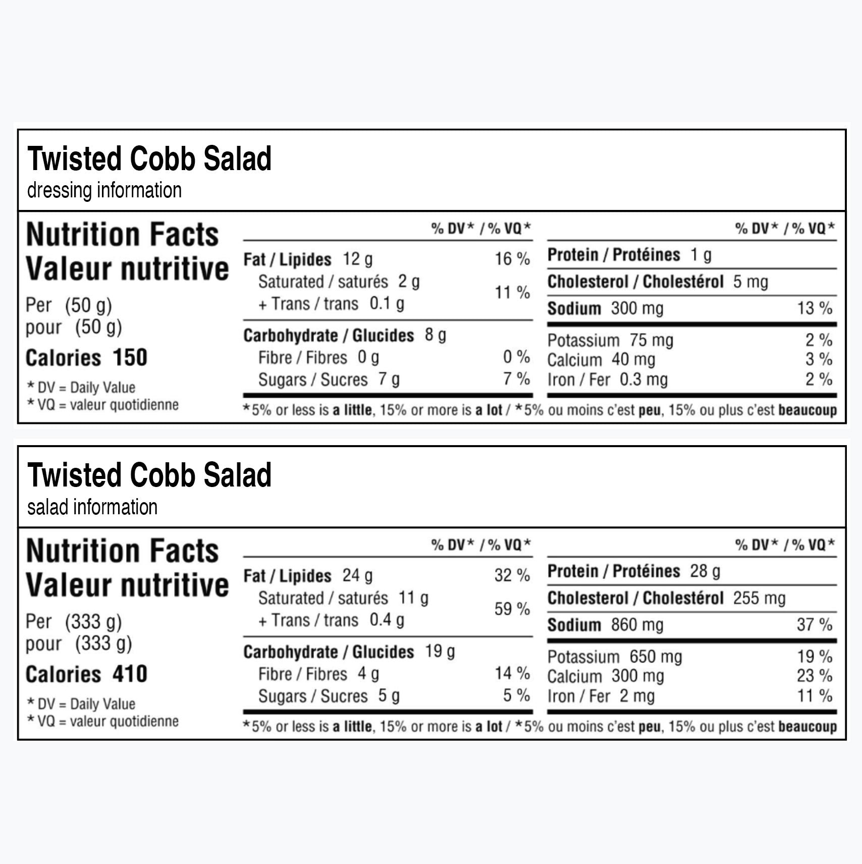 Twisted Cobb Salad